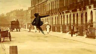 Dark Lantern Entertainment PRESENTS Steam Age PORN with Hairy Mature Milf Fucking!