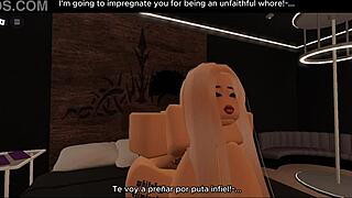 snowbunny from roblox cheats on her boyfriend with big black cock in rough monster cock sex session with fans 1?