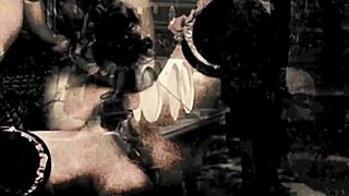 Dark Lantern Entertainment PRESENTS Steam Age PORN with Hairy Mature Milf Fucking!