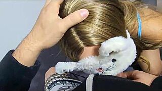 cogiendo shobrina with creampie