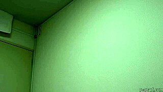 Skinny Asian girl teases in bikini after switching from high-cut leotard in petite solo webcam show.