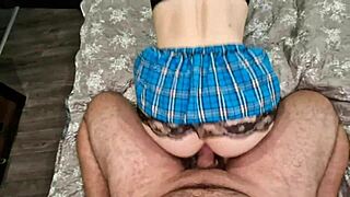 Creamy Pussy Blonde Pov Riding On Dick In Couple Action