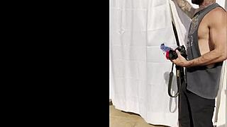 Perfect ass Latina slut obsesses over white cock in Colombian creampie casting!