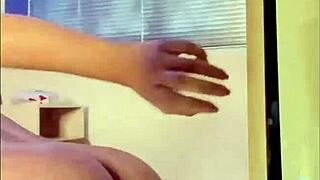 i love my perfect ass and wet pussy getting creampied in doggystyle and cowgirl positions with close-up european amateur action