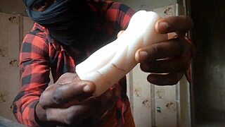 I tried out my new silicone vaginal toy all alone at home, feeling adventurous and free