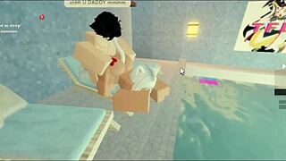 Pool Sex With Subscriber In Big Ass Doggystyle Creampie