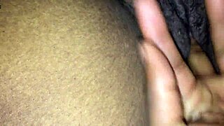 Wet Horny Ebony Solo Pussy Play