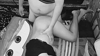 Fuck this single mom quick before son wakes?