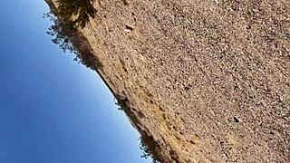 Why does petite ebony cheat on white boyfriend with big black cock doggystyle outdoors?