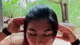 Why is my older stepsister AlexaChris20 sucking my cock to make this video go viral?