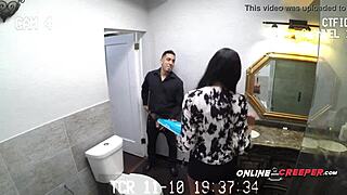 gorgeous bethany gets tied up for cfnm group banging with bruno's monster cock