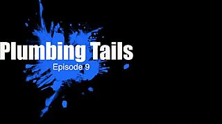 coed ivana sugar in handcuffs rides lover's cock in dorm