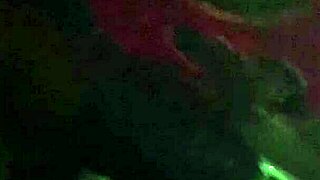 Whoa, sucking this big black cock like a banana! Oiled blowjob action gets so sexy and wild!