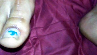 the ebony foot job unfolds with black cumshot and feet action in ebony elegance style.