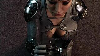 catwoman, why are you jerking off that dildo in a cage?