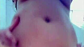 subtle hints of arab housewife bent over in panties with big ass and natural tits getting dirty talk from husband