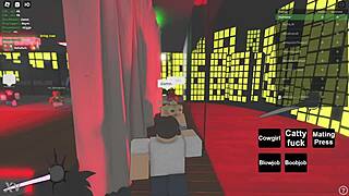 Hey, those Roblox noobs just got busted while they were fucking in the game