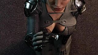 catwoman, why are you jerking off that dildo in a cage?