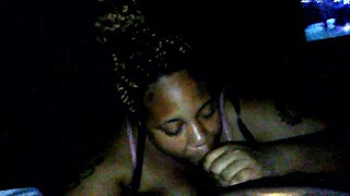 raw hood rat delivering blowjob and fisting works!