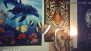 what's it like behind the scenes with asian babe facing italian pound machine pornstar in intergender match?