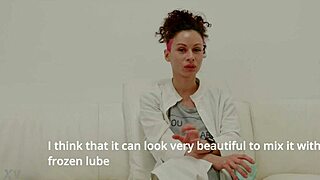 I just had this uncensored interview with sexy brunette Stacy Bloom, talking about her curly hair and natural tits