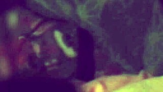 in a neutral narrative, a young wife in a yukata experiences a night visit leading to intense intimacy