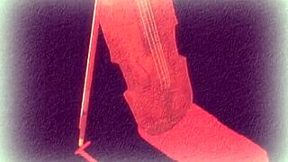 fantasy anime dream sequence scene with big tits monster striptease and bizarre hentai fetish