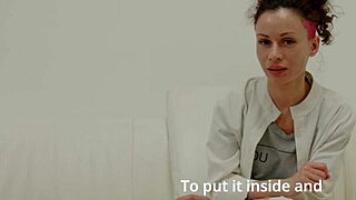 I just had this uncensored interview with sexy brunette Stacy Bloom, talking about her curly hair and natural tits