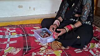 Oh man, I-I can't believe this is my first time with Apni Bahu ki chudai and those big tits milking.