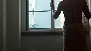 guy with monster cock milks in girlfriend's bed after travel 😏