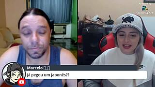 pornstar monica lima answers spicy and indecent questions from the public outdoors