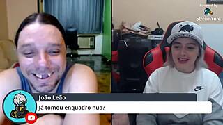 pornstar monica lima answers spicy and indecent questions from the public outdoors