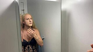 he undergoes a full crossdressing transformation into a stunning ladyboy