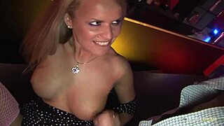 Beautiful cutie DANCES in lingerie, RIDES cock, and SWALLOWS cumshot.