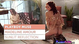 Skinny Redhead Teen Posing Naked