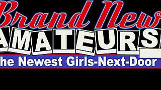 big titted skinny blonde breanna sucks a cock and strokes it with her tits in pov rimjob. she swallows cumshot after deepthroat.