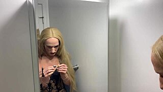 he undergoes a full crossdressing transformation into a stunning ladyboy