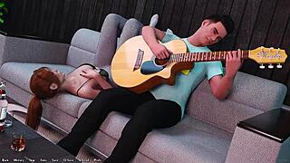 Being a dik 215 fucking my horny busty redhead girlfriend with fat ass