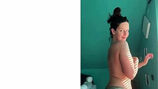 my favourite way to destress is bouncing my big ass on a lucky milf face