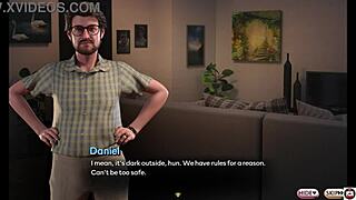 Symphony of the serpent pt 27 NLT media visual novel contrasts big cock hentai group scenes with cute teen dating.