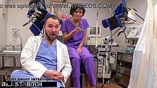 i caught the student with glasses in latex gloves and choked her while deepthroating and face fucking in pov doggystyle