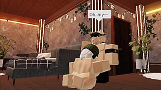 What happens when a cute blonde boy hooks up one on one with a soldier girl for blowjob and creampie?