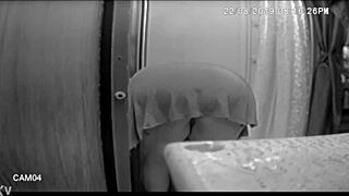 i feel so turned on watching jennifer bent over in the shower with her shaved pussy