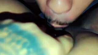 Omg, this submissive milf gets creampie and squirting humiliation while hubby waits quietly 😱