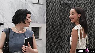 why does the realtor seduce the recently divorced black teen 18+ for lesbian home owner sex