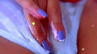 Desi Beauty Intensely Pleasures Herself To Climax With Pink Pussy Overflowing Creamy Panties