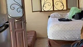 Mexican Muscular Bodybuilder Gets Naked In Homemade Voyeur Video