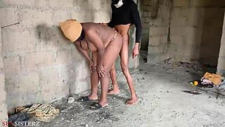 I took my stepson to uncompleted building for hardcore doggystyle fuck. He filled my wet bbw pussy with cum.