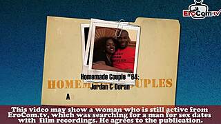 Black Ebony MILF With Natural Tits Tries Porn For The First Time In Casting Interview.