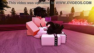 Little slut girlfriend begs for merciless fuck with big cock in ass and pussy